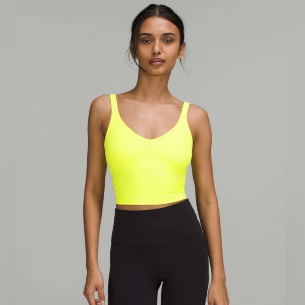 Lululemon Align Tank Top w/ built in bra + padding - Picture 2 of 3